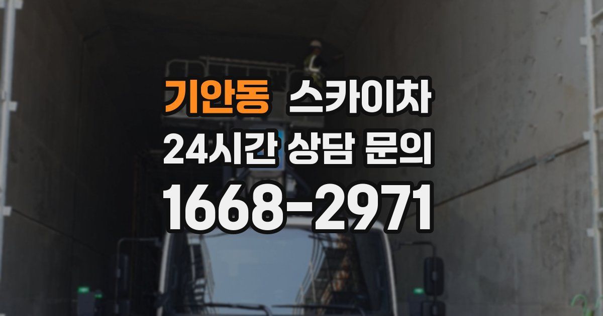 기안동 스카이차