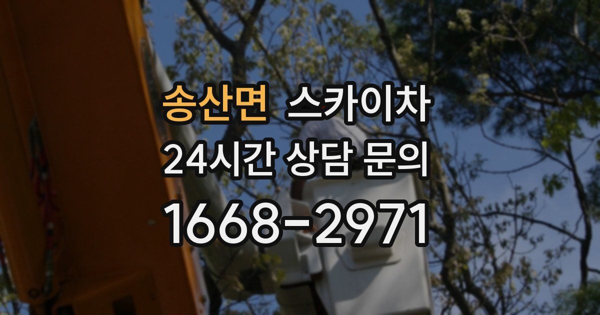 송산면 스카이차