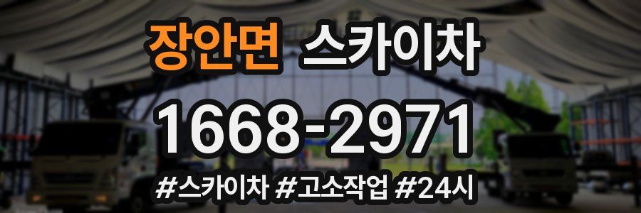 장안면 스카이차