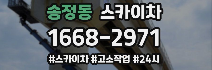 송정동 스카이차