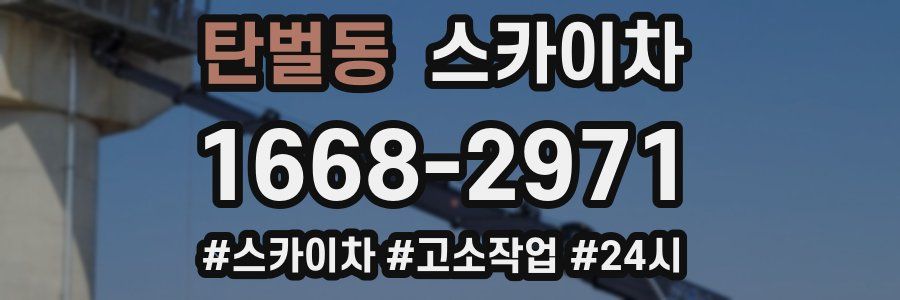 탄벌동 스카이차