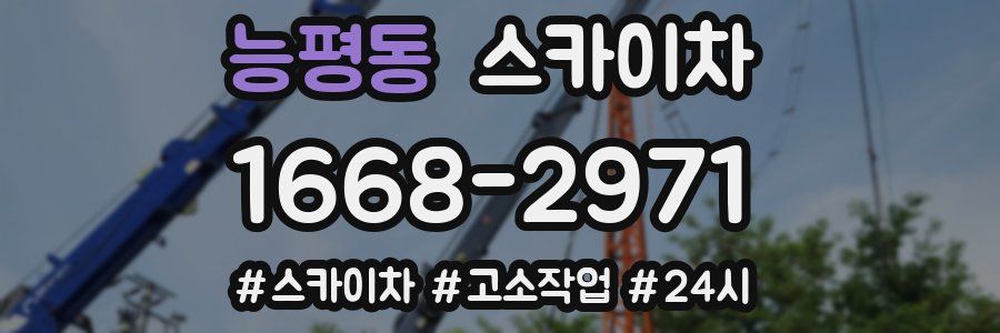 능평동 스카이차