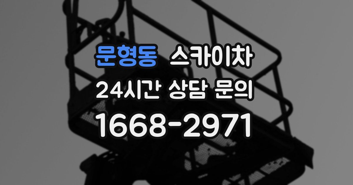 문형동 스카이차