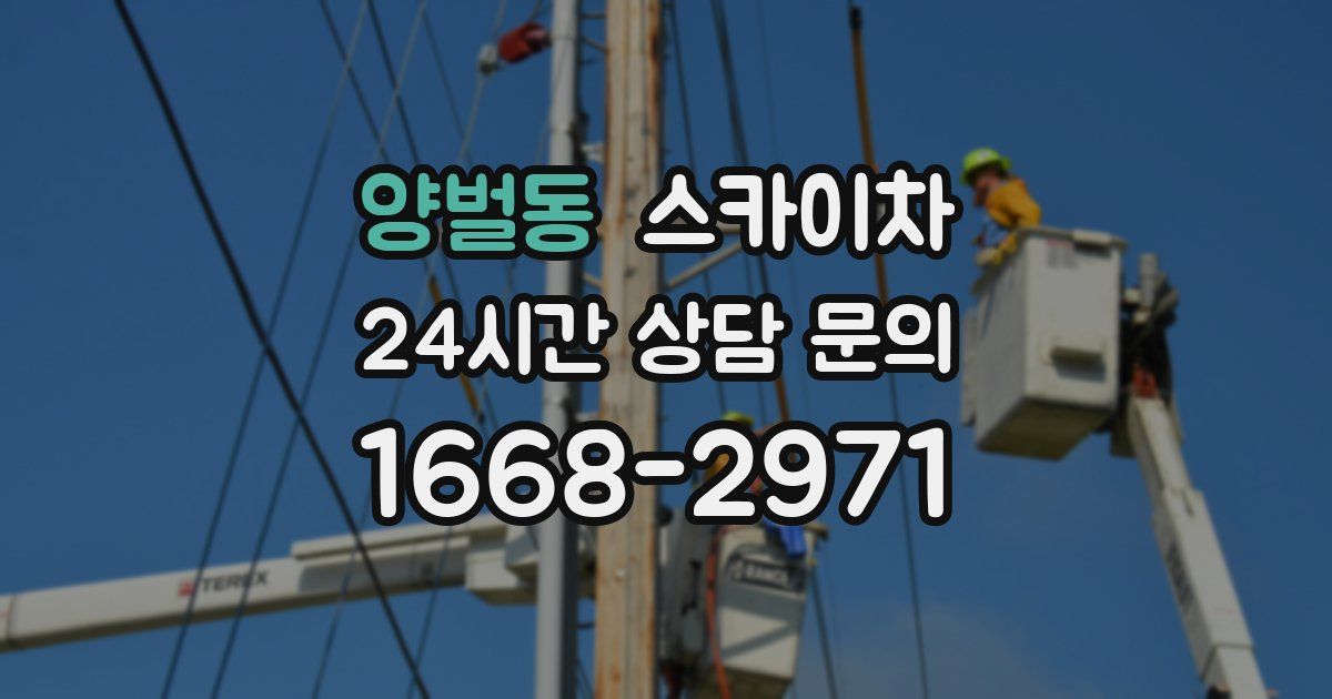 양벌동 스카이차