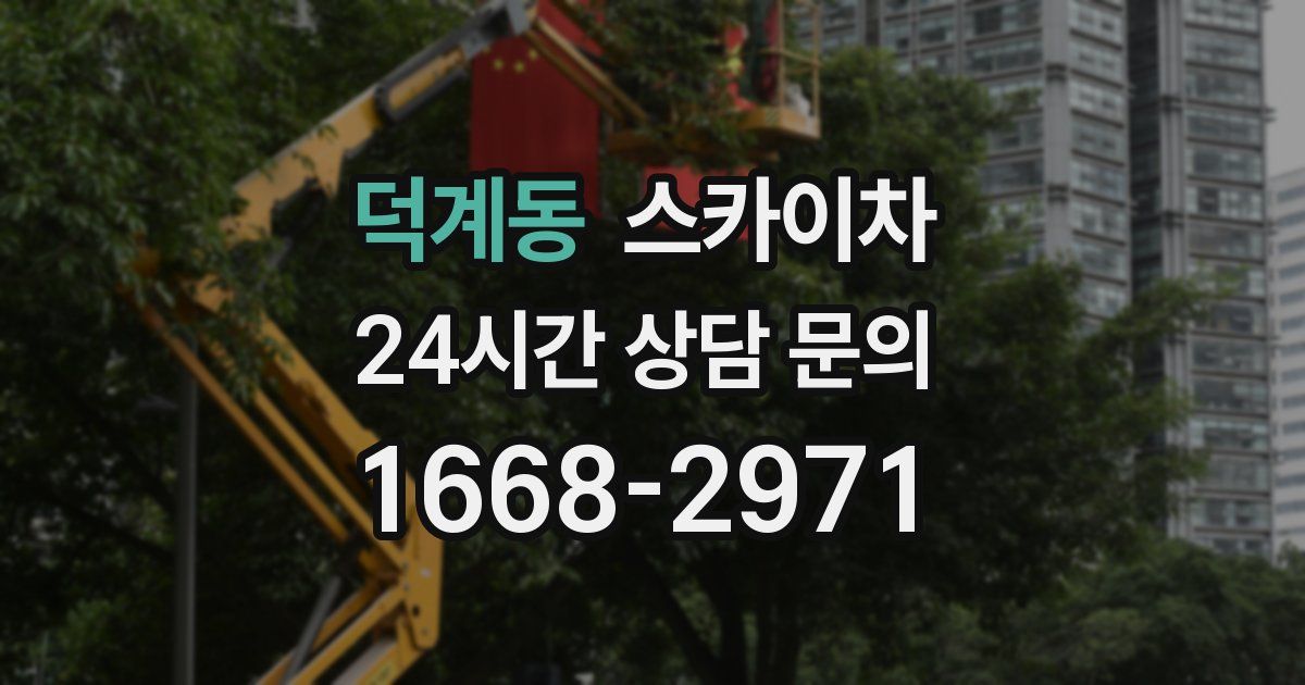 덕계동 스카이차