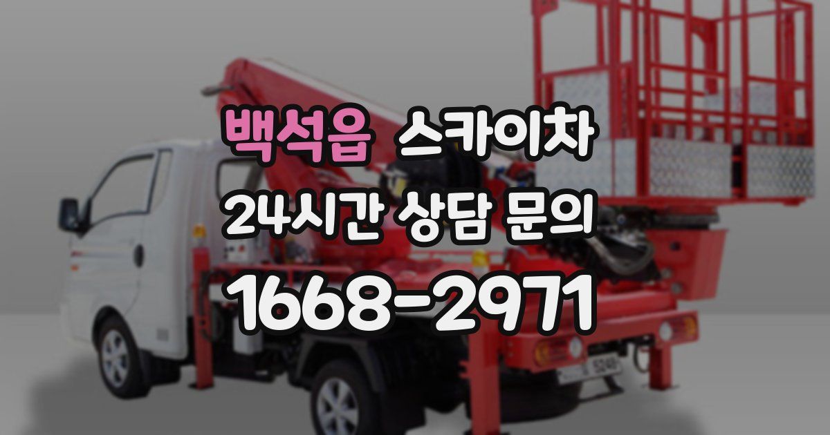 백석읍 스카이차