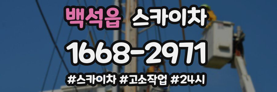 백석읍 스카이차