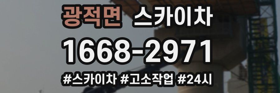 광적면 스카이차