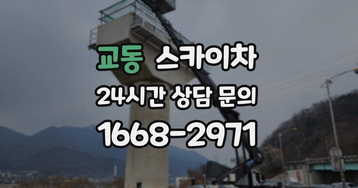 교동 스카이차