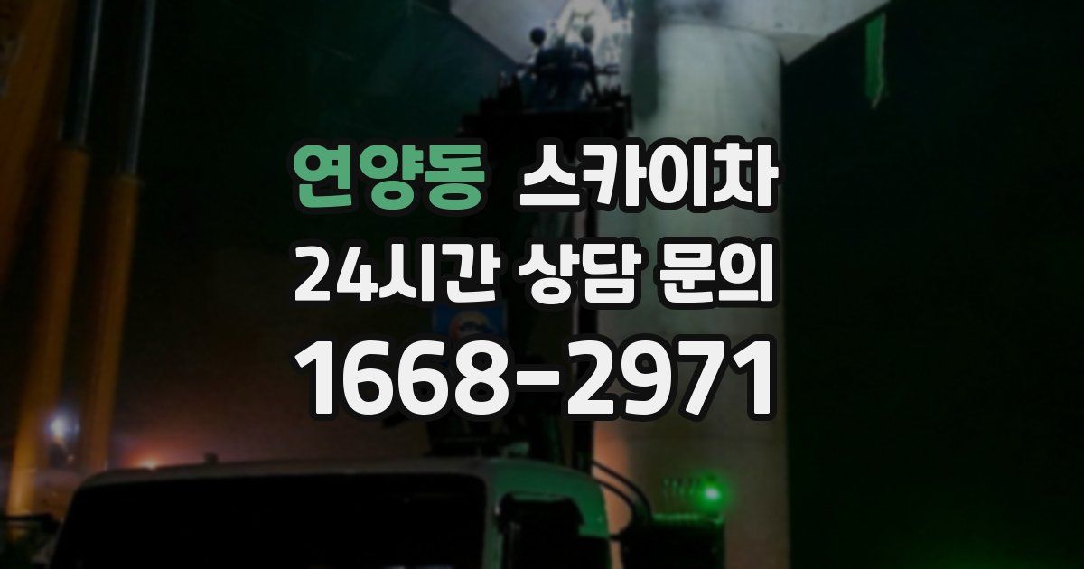 연양동 스카이차