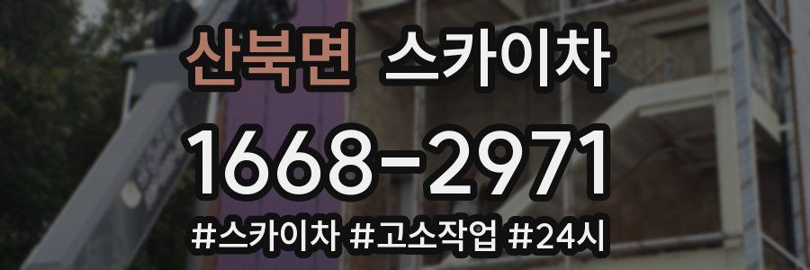 산북면 스카이차