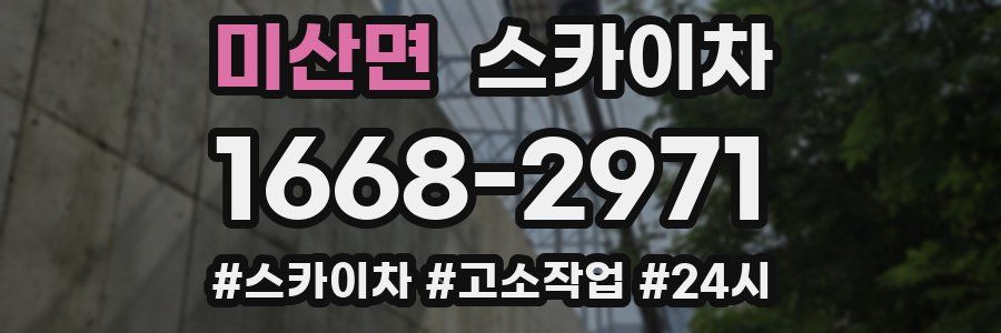 미산면 스카이차