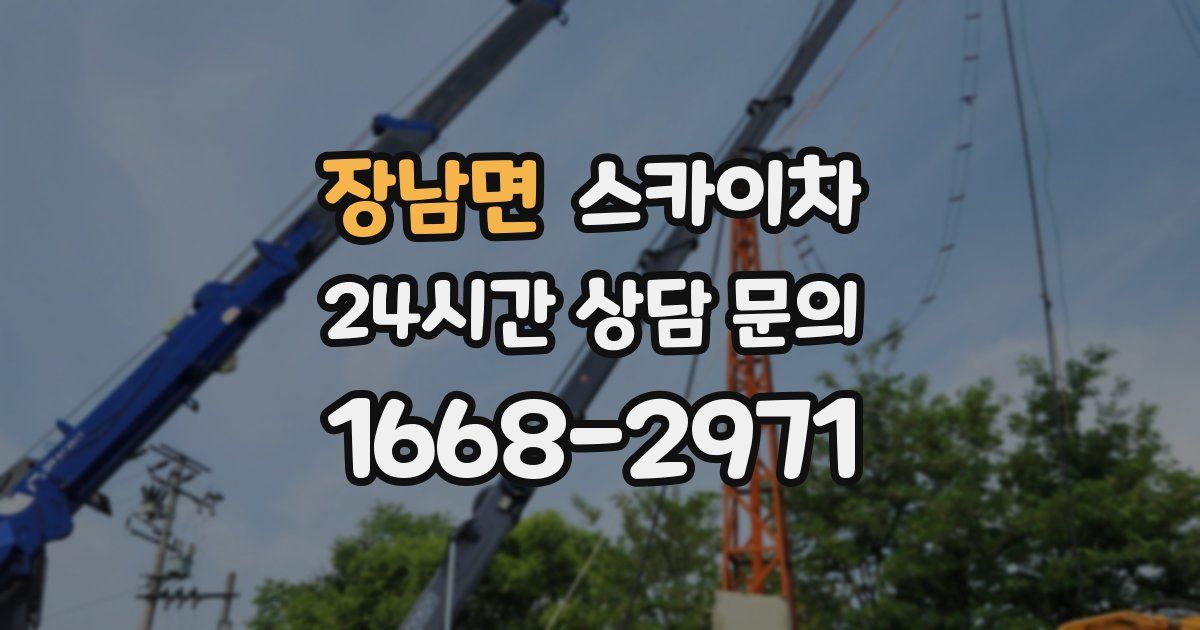 장남면 스카이차