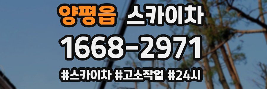 양평읍 스카이차