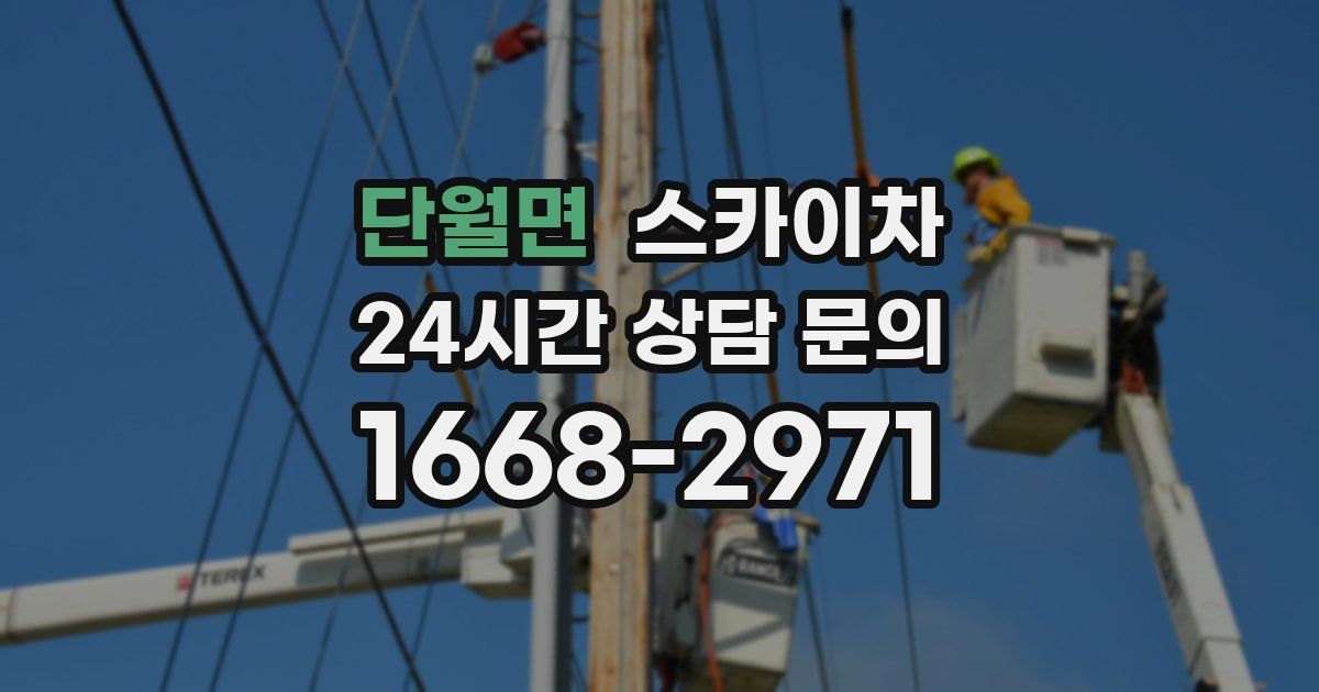 단월면 스카이차