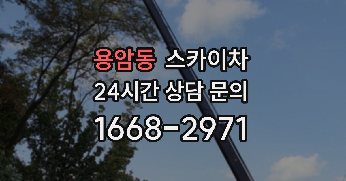 용암동 스카이차