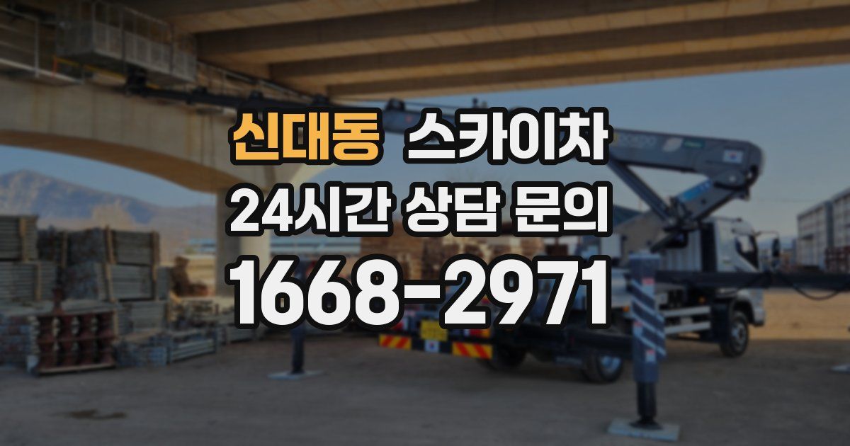 신대동 스카이차