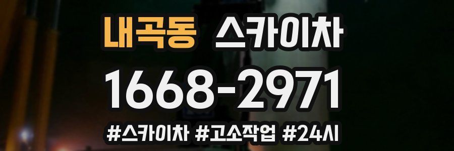 내곡동 스카이차