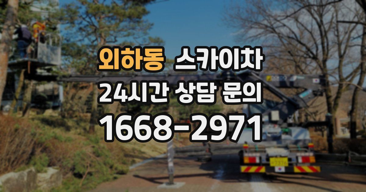 외하동 스카이차