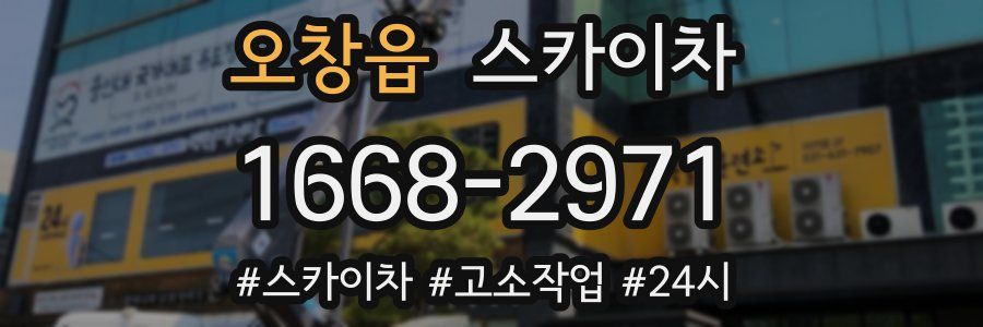 오창읍 스카이차