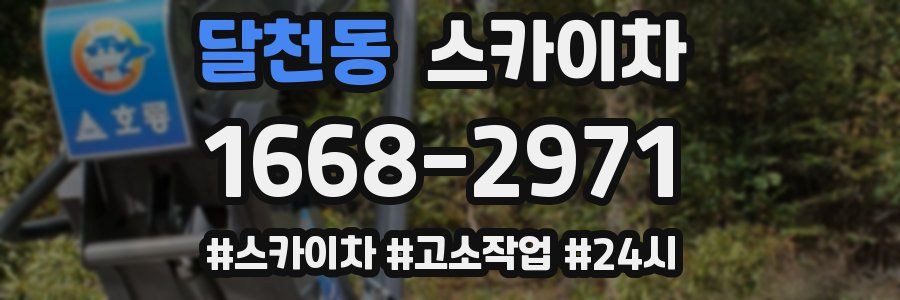 달천동 스카이차