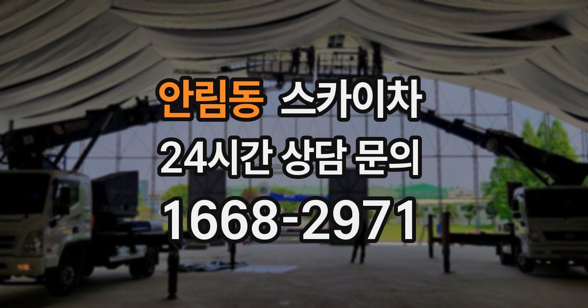 안림동 스카이차