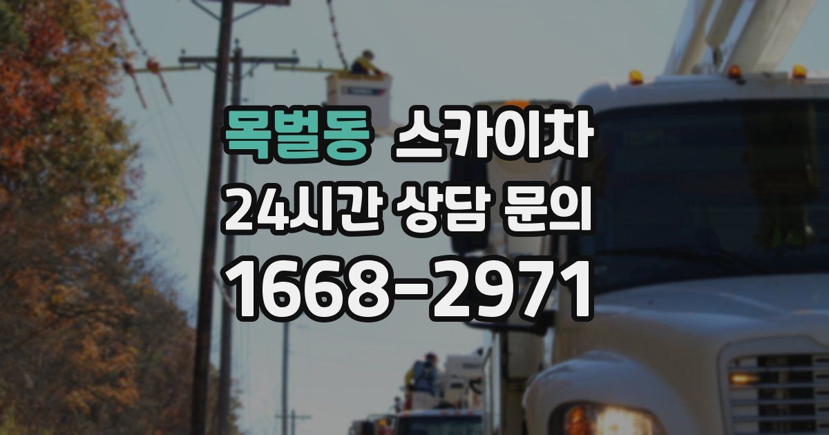 목벌동 스카이차