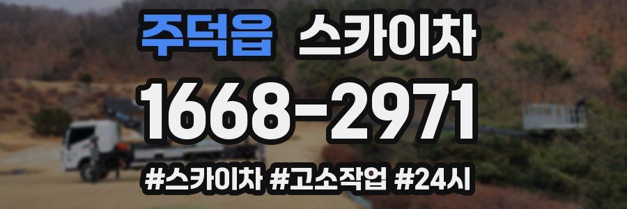 주덕읍 스카이차