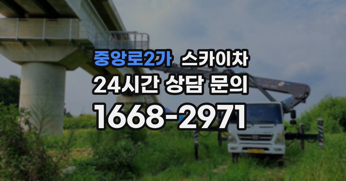 중앙로2가 스카이차