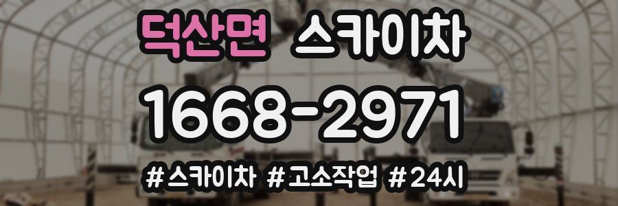 덕산면 스카이차