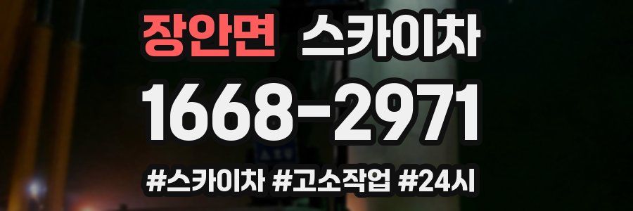 장안면 스카이차