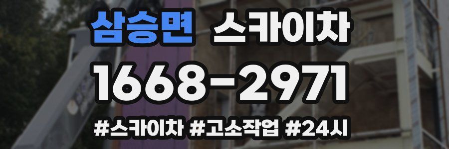 삼승면 스카이차