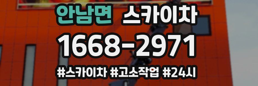 안남면 스카이차