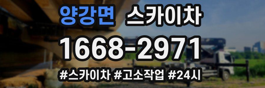 양강면 스카이차