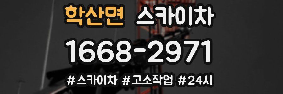 학산면 스카이차