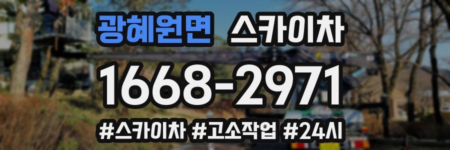 광혜원면 스카이차