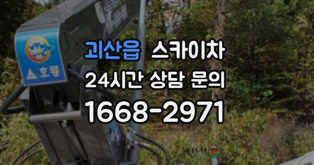 괴산읍 스카이차