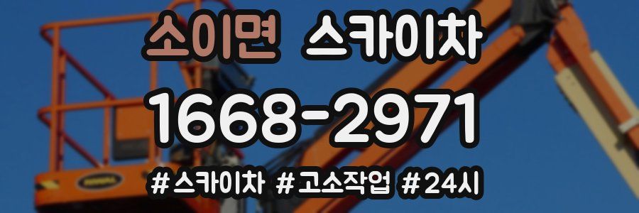 소이면 스카이차