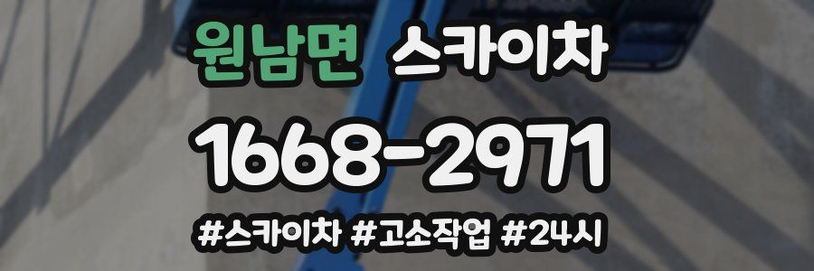 원남면 스카이차