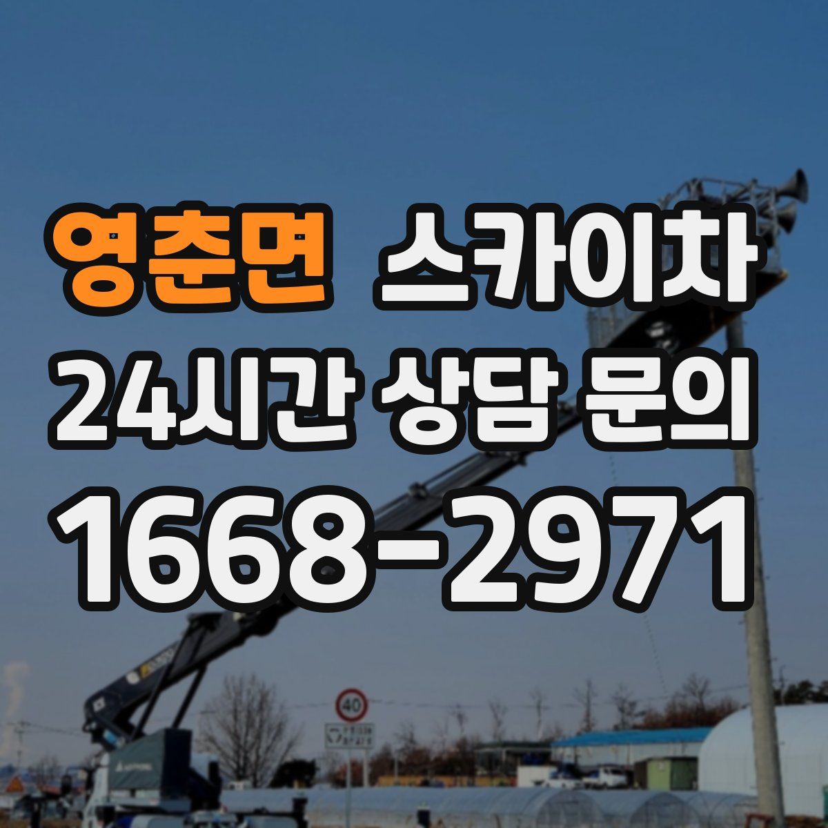 영춘면 스카이차