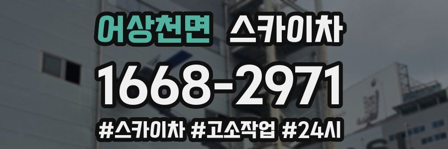 어상천면 스카이차