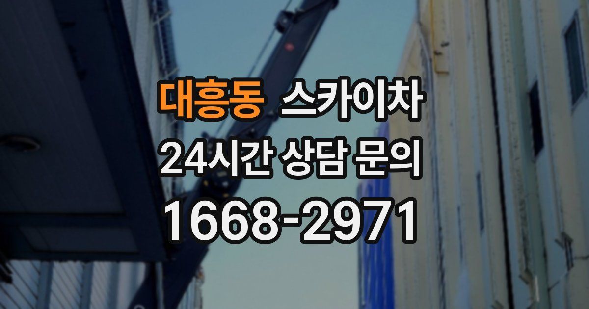 대흥동 스카이차