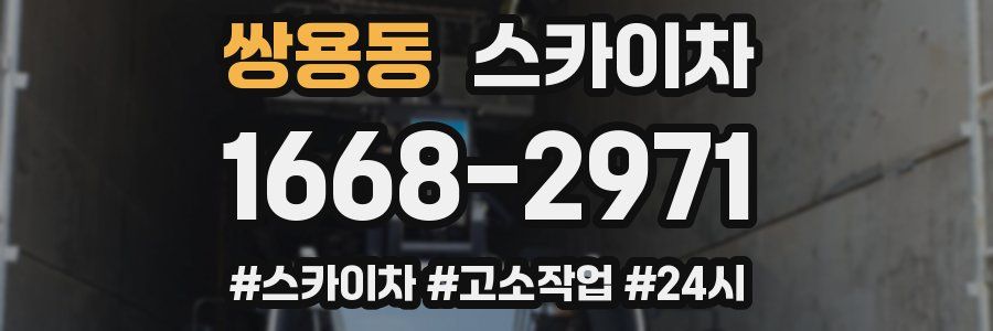 쌍용동 스카이차