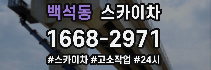 백석동 스카이차