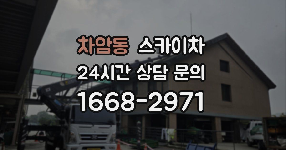 차암동 스카이차