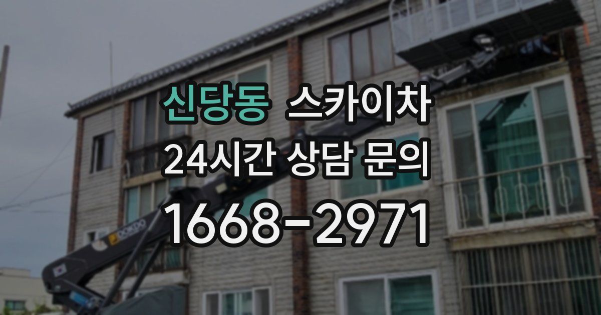 신당동 스카이차