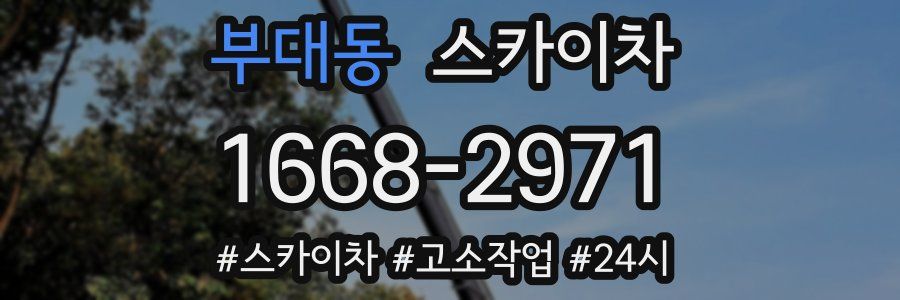 부대동 스카이차