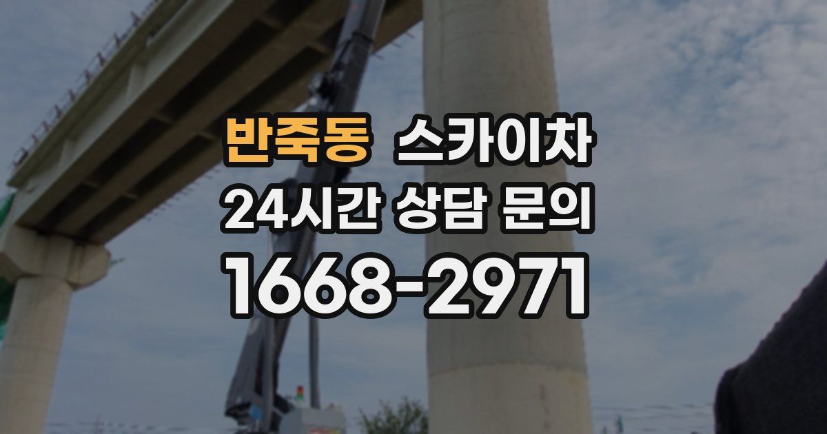 반죽동 스카이차