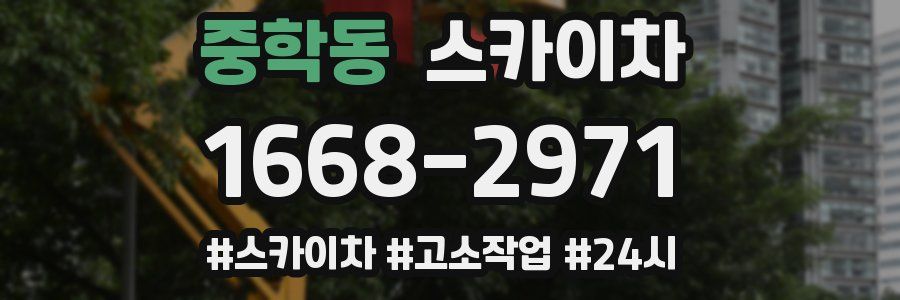 중학동 스카이차