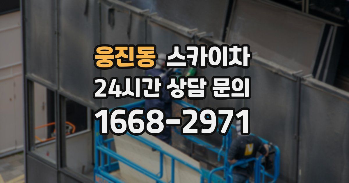 웅진동 스카이차